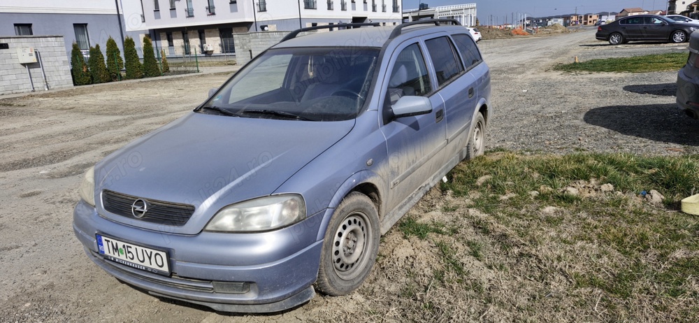 Opel Astra G break fabricat in 2001, 1.6 16v benzina, 181.000 km, 101 KW, clima functionala