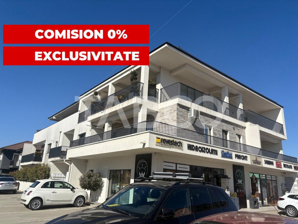 Exclusivitate Apartament 2 camere 53 mpu etaj 1 terasa 37mp Selimbar