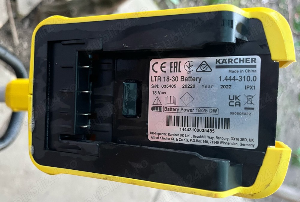 Trimmer pentru gazon cu acumulator LTR 18-30 Battery Set