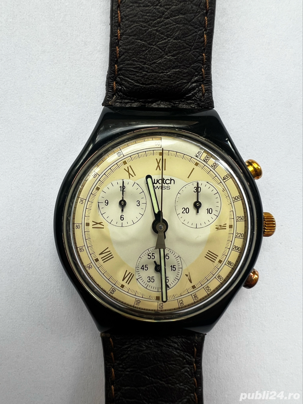 Vintage 1993 Swatch Chrono LODGE SCB 111