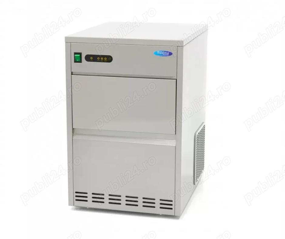 Mașină de gheață - 45 kg zi - cuburi de gheață - răcire cu aer - stocare 7 kg