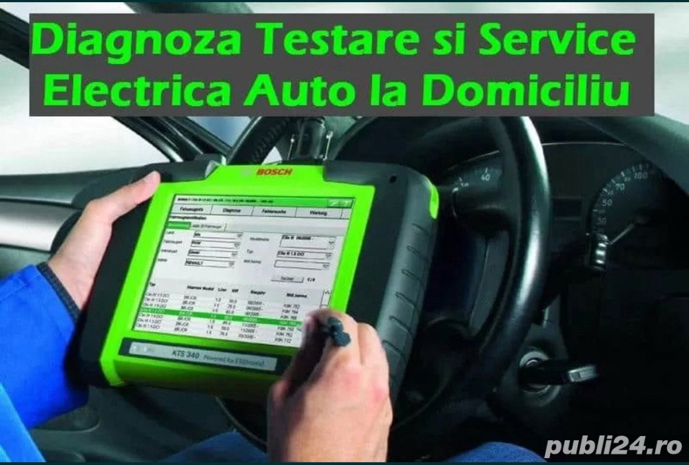 Diagnoza/Tester/ Electrica Auto la tine acasa 