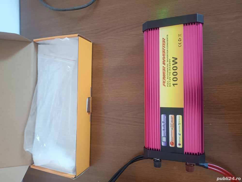 invertor de la 12 volti 1000w slim