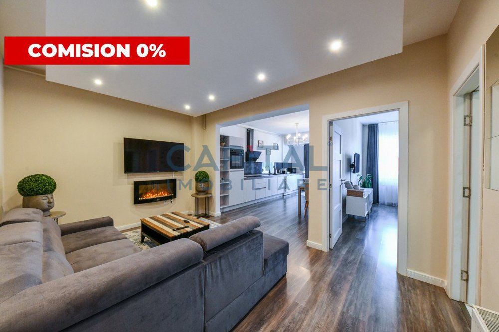 COMISION 0! Apartament 2 camere Semidecomandat, Ultrafinisat, Teilor, FLoresti