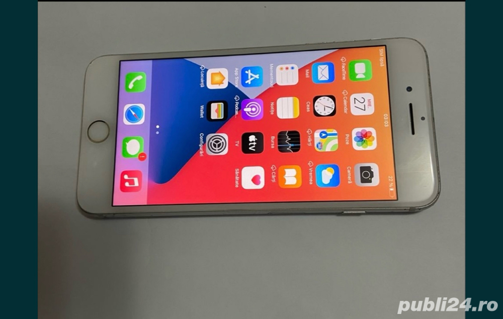 iphone 7 plus 32 gb baterie 100%, fara icloud