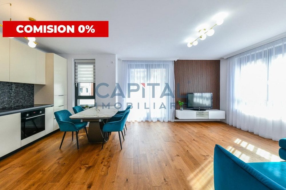 C0MISION 0! Apartament 2 camere de lux, imobil 2023, PARK LAKE