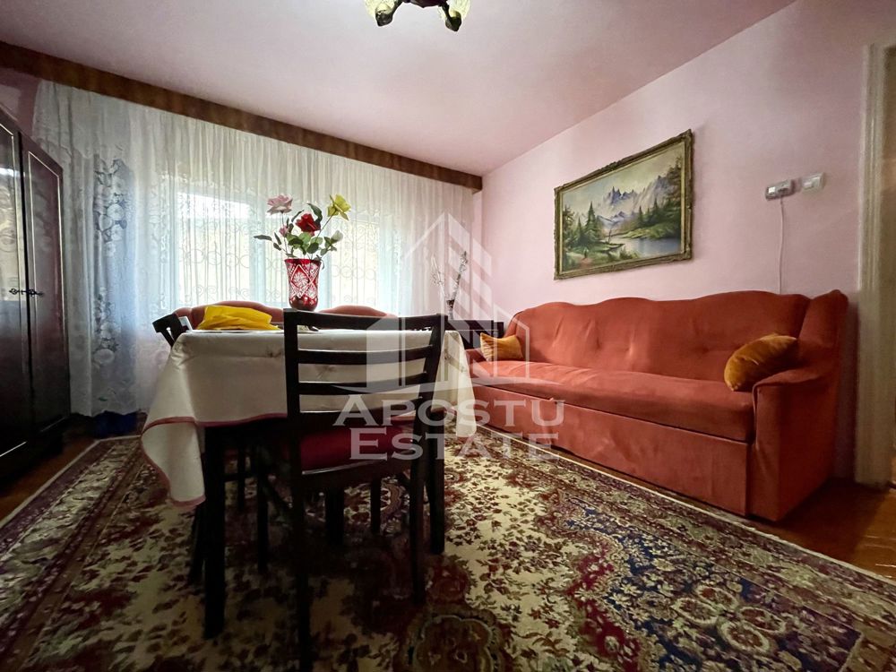 Apartament cu 2 camere, centrala proprie, zona Dambovita