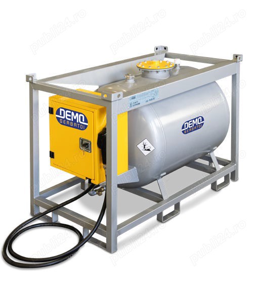 Rezervor mobil ADR metalic 600 litri