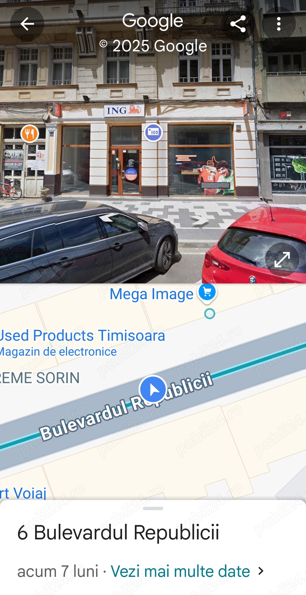 Inchiriez spatiu comercial in centrul orasului Timisoara 