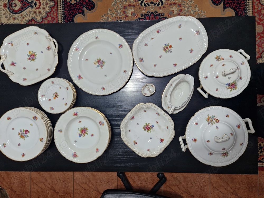 Servici de masa 6 pers Hutschenreuther Monenberg Savaria