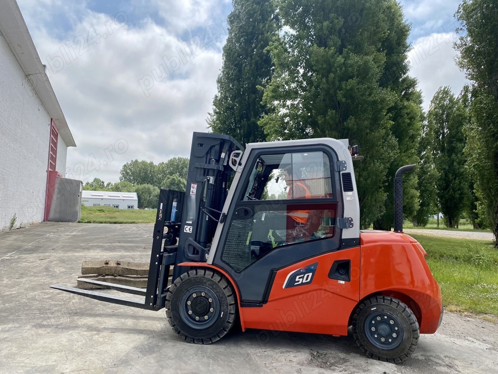 Stivuitor,Motostivuitor Diesel 5000 kg ,Nou,Garantie