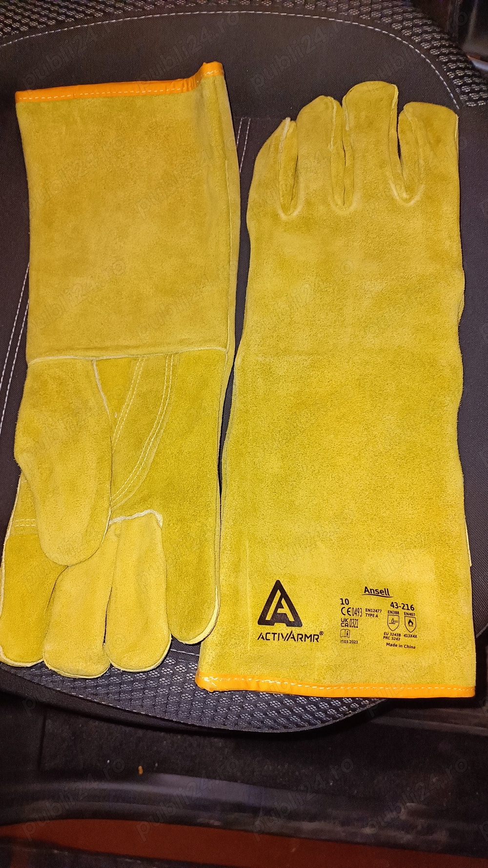 Manusi pentru sudura MIG-MAG marca ANSELL ActivArm 43-216