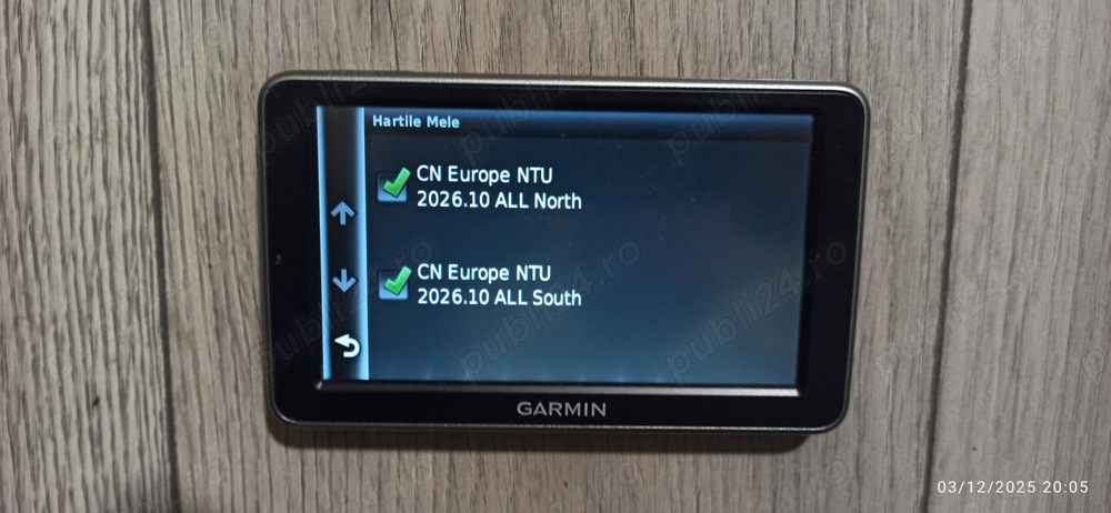 Gps Garmin nuvi 2460 Ultima harta Europa full 2026.10  