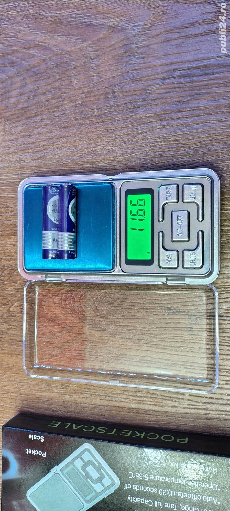 Mini cantar electronic pentru bijuterii cu afisaj LCD, 0.01-200 g,Nou!