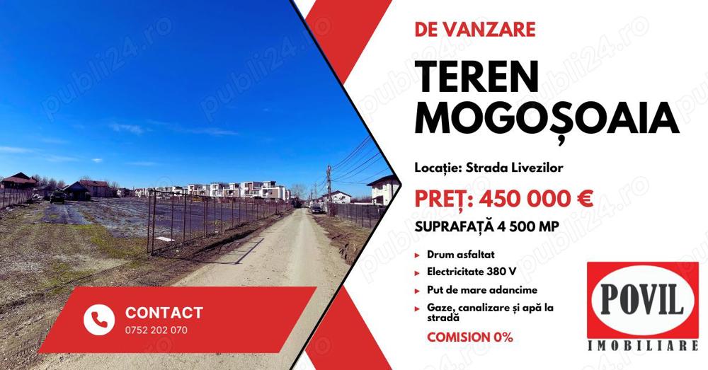 Teren Str. Livezilor - Mogosoaia