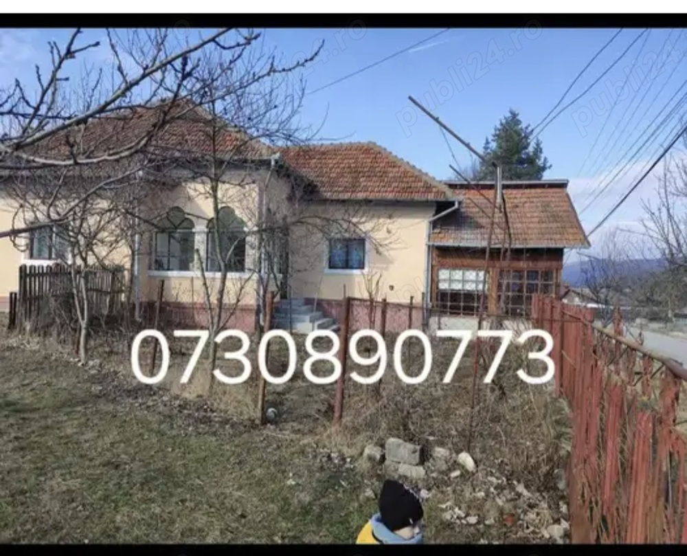 Vand casa cu 5 camere si2spații comerciale în jud Arges,Vâlcelele,Merișani,