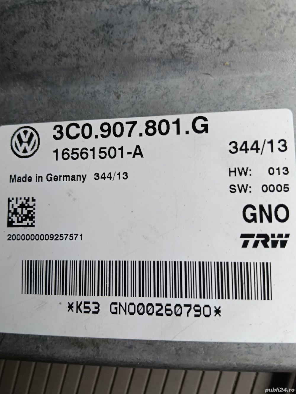 calculator frână de mână pasat b6 -b7 calculator frână de mână pasat b6 -b7