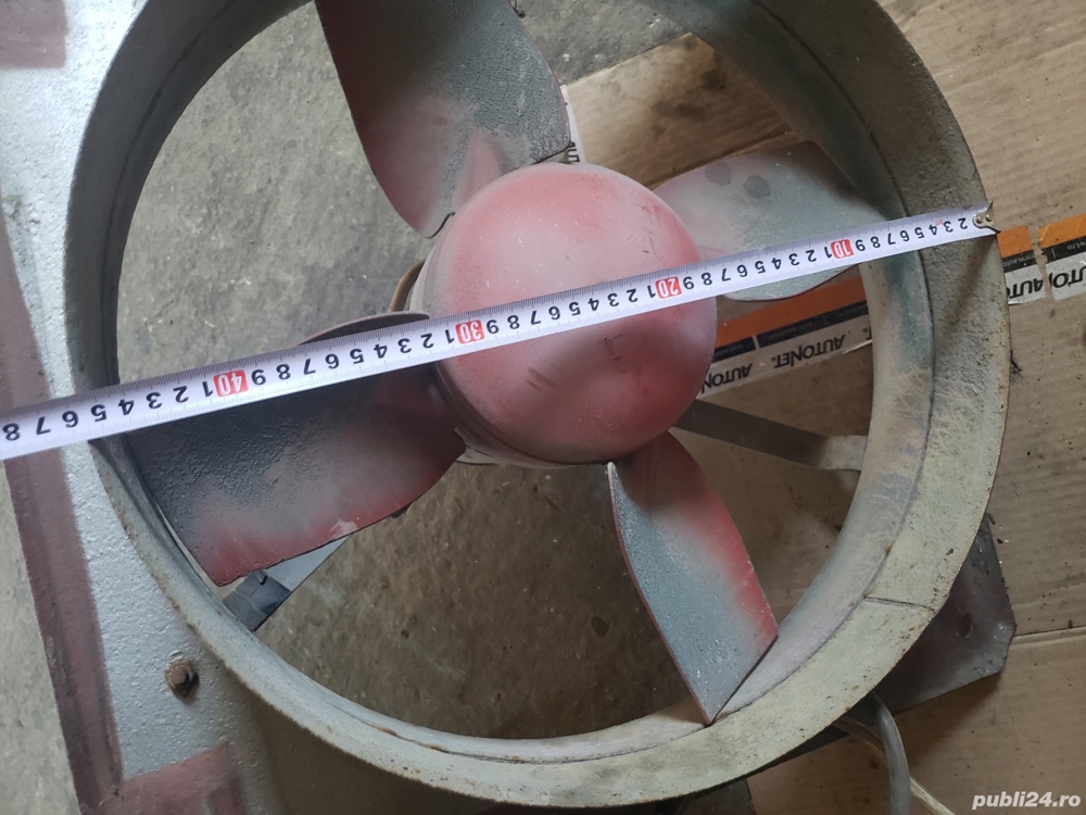 Vand exhaustor de capacitate mare, trifazic