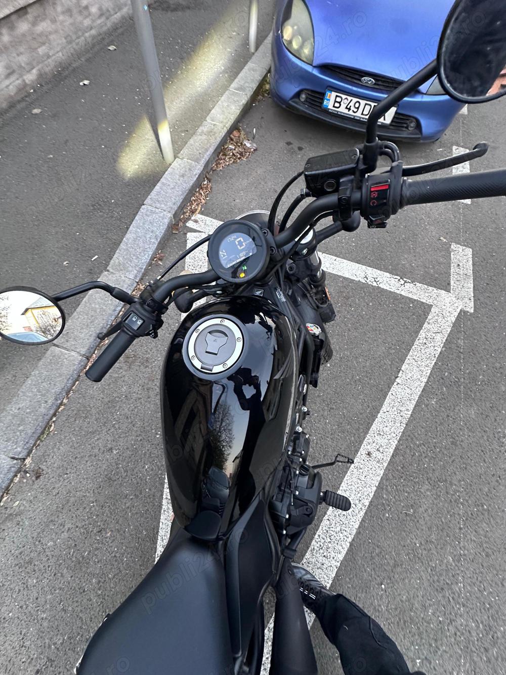 Honda Rebel 500 - an 2021, 1189 km