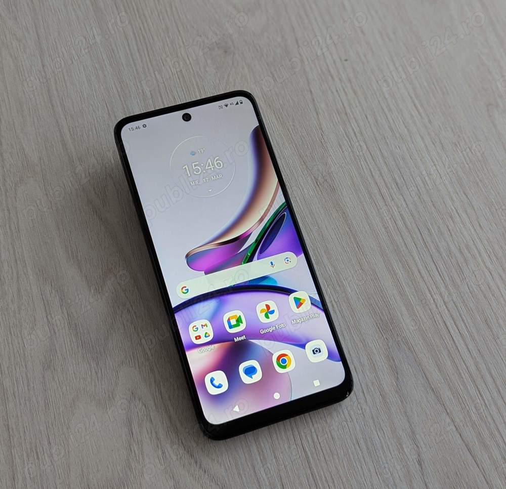 MOTOROLA Moto G13 128GB 4gb + Folie + Cablu + Husa 50megapixeli Dualsim Display 6.5" Acumulator 5000