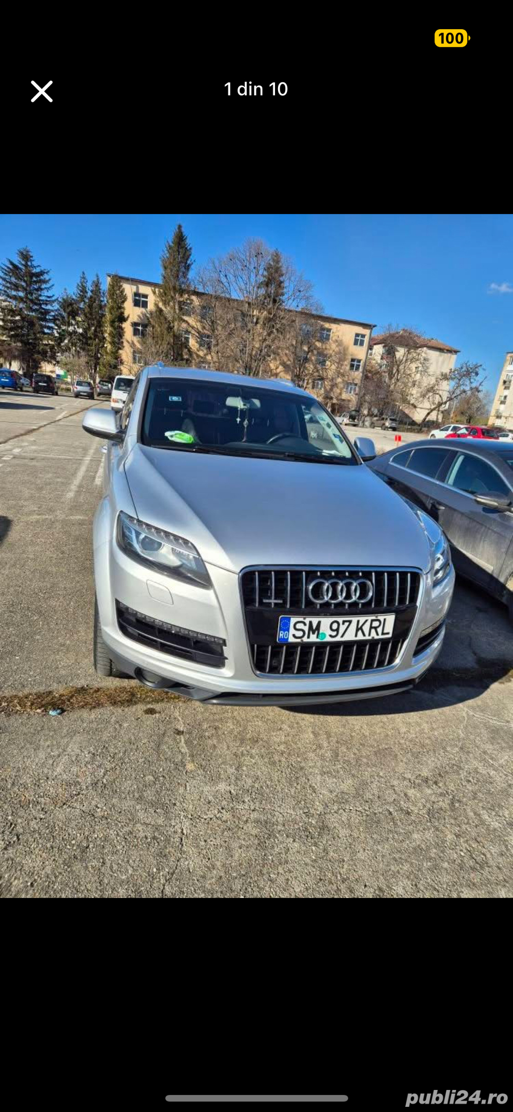 Audi Q7  si comenzi pentru personele cu dizabilitati! 