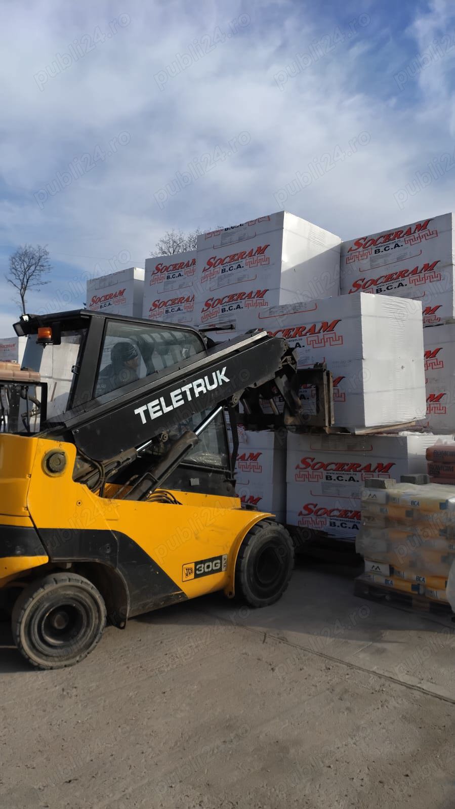 Motostivuitor (incarcator frontal) Jcb Teletruck (Teletruk) gpl 2014, stare perfecta