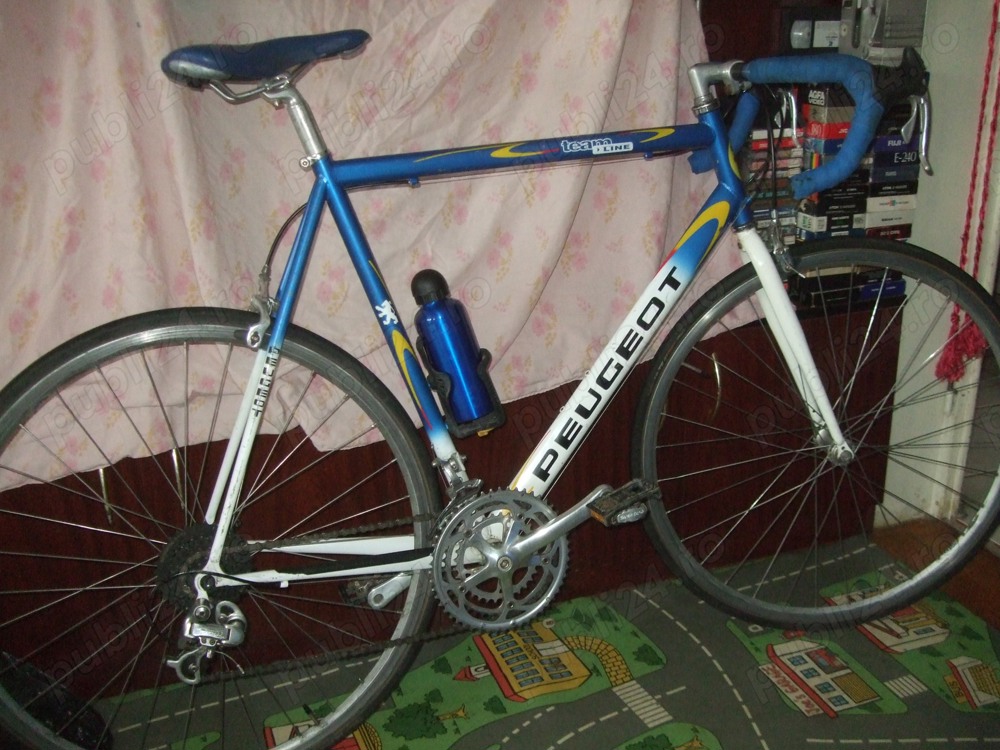 Cursieră Peugeot TeamLine full Campagnolo 3x8