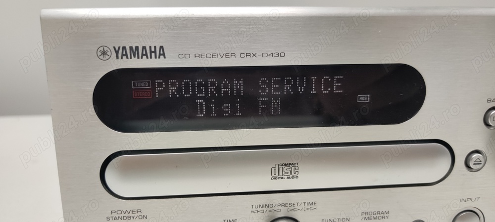 Yamaha CRX D 430 amplificator CD receiver statie mini sistem dock DAB AUX