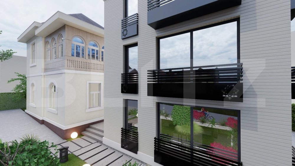 Apartament 3 camere , 101 mp , Scara interioară si Terasa , Zona - Cetate 