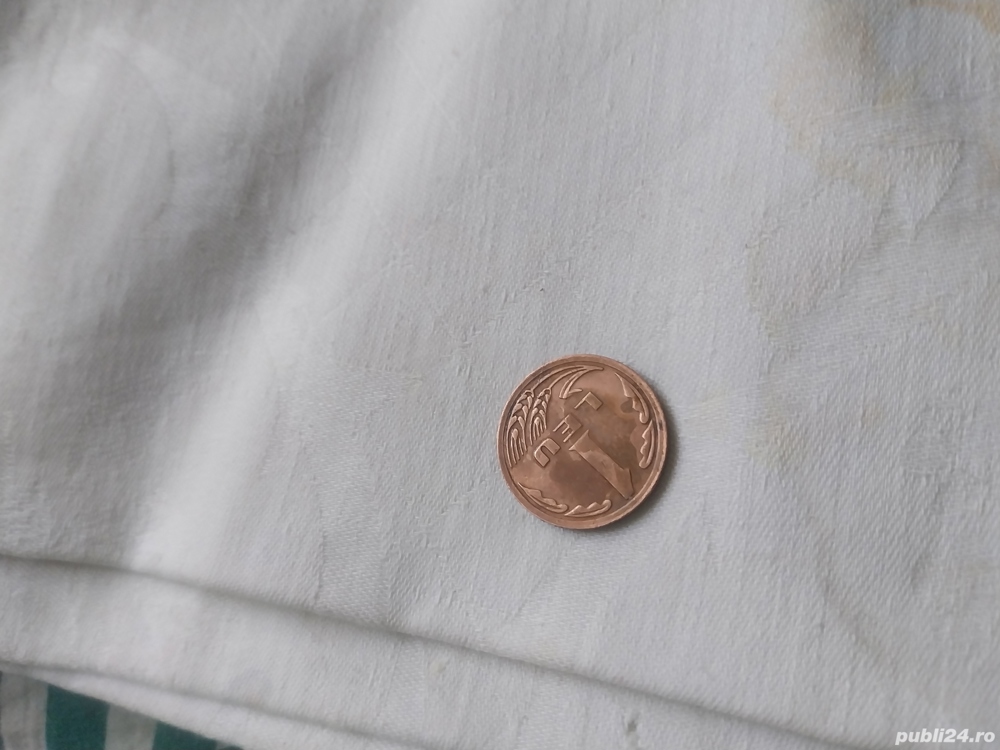 vind moneda de 1 leu an 1992,pret 4000 euro