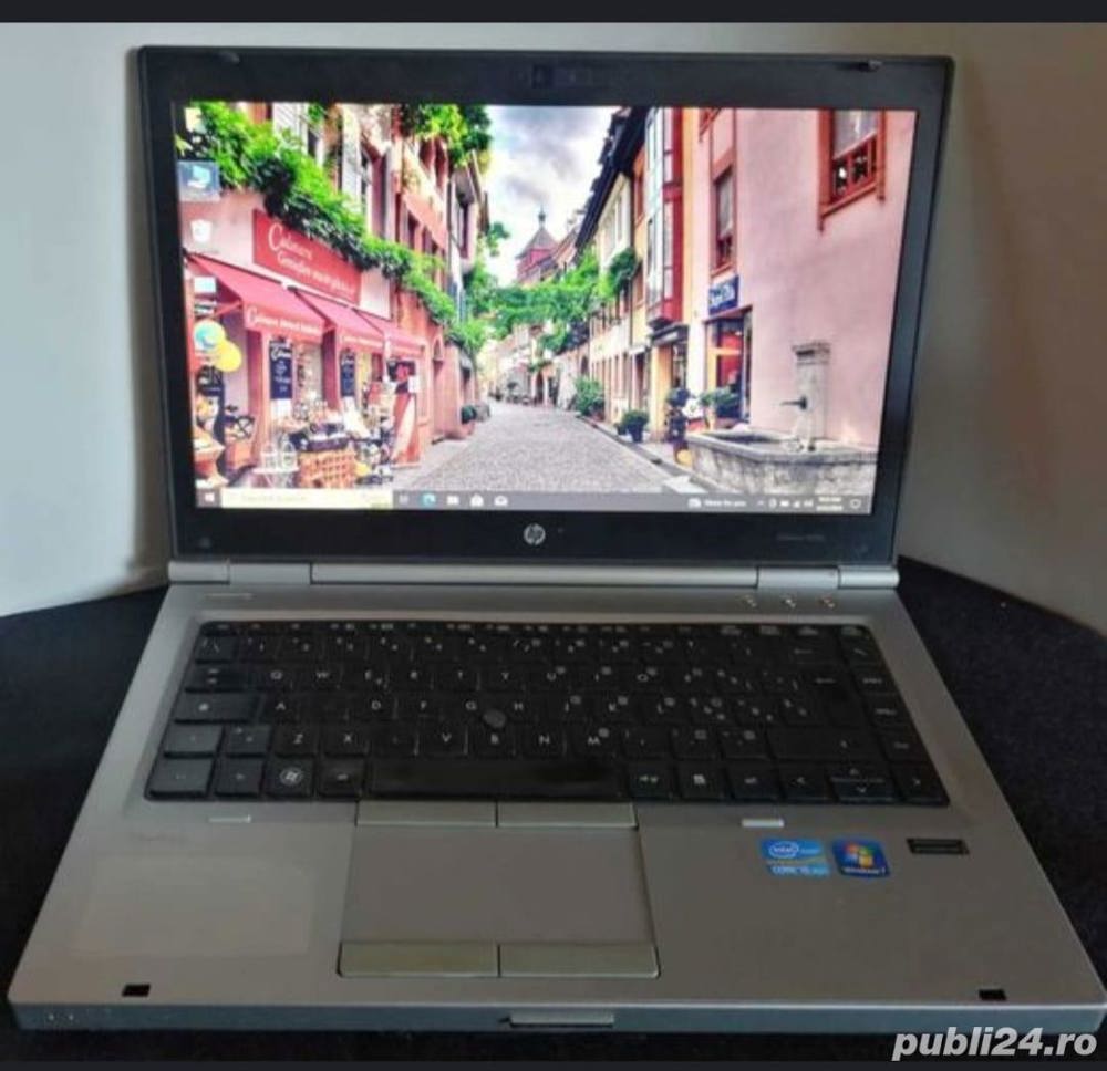 Laptop HP Elite Book, 6gb DDR3, SSD,Windows 11,Geantă transport 