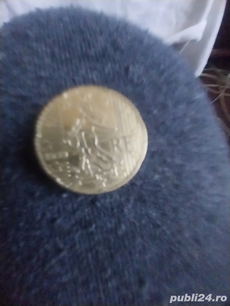 vind moneda de 20 eurocenti Franta an 2999 ,pret 15 ooo euro 