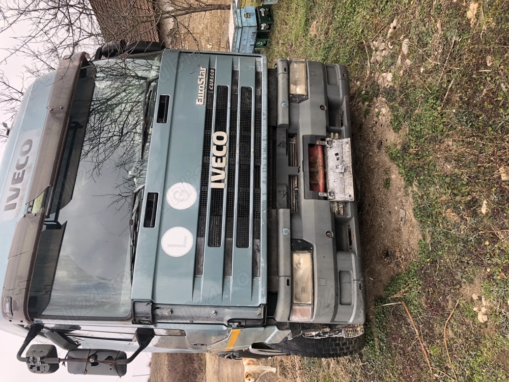 Iveco eurostar cu chit de basculare