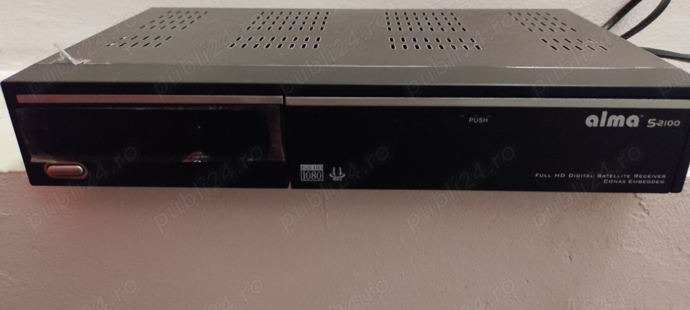 Receptor de satelit digital High Definition si Media Player Alma