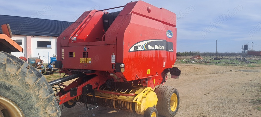 Presa baloti new holland BR750 