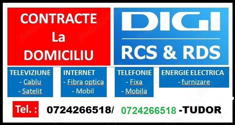 Contracte,Abonare Digi Mobil,Tv, Internet la domiciliu si la distanta