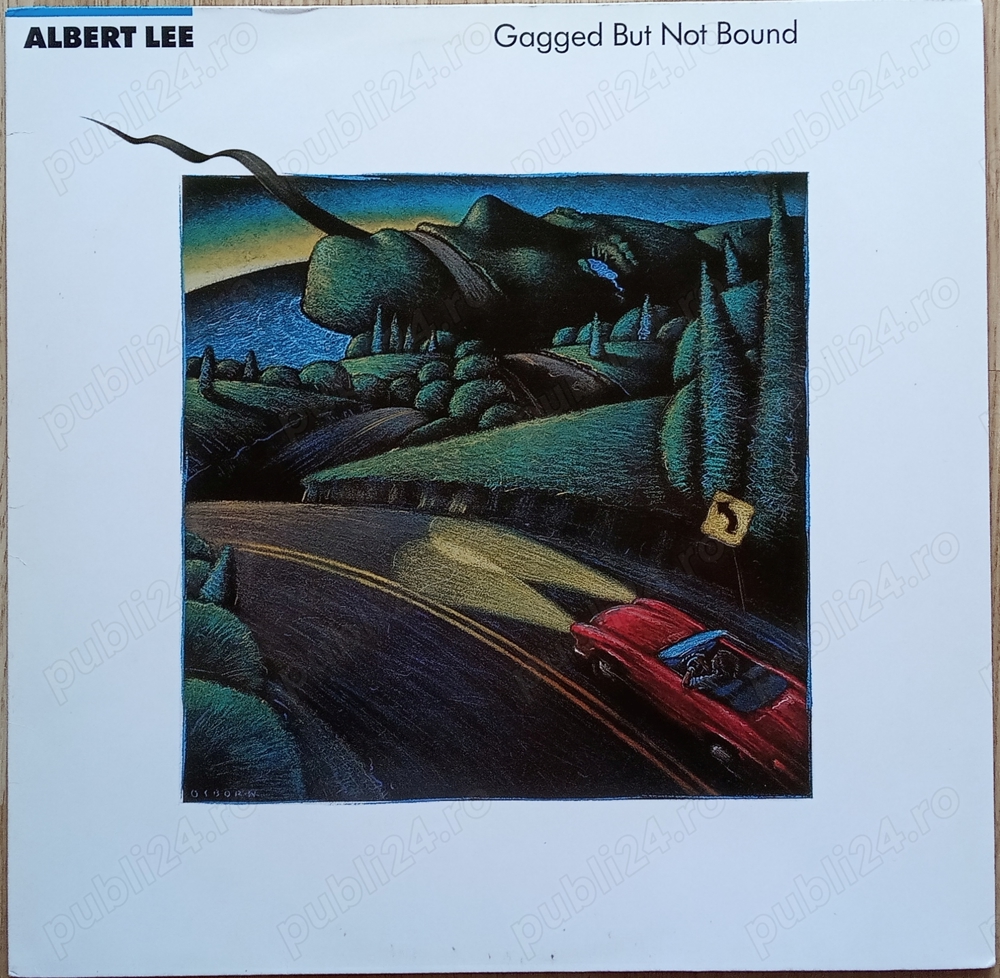 Vinil Albert Lee - Gagged But Not Bound (1987) Germany