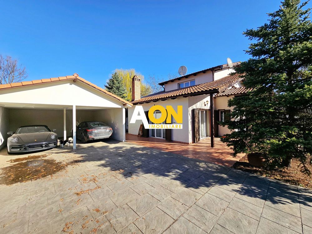 Casa 6 camere, mobilata, utilata, 1700 mp teren, langa padure