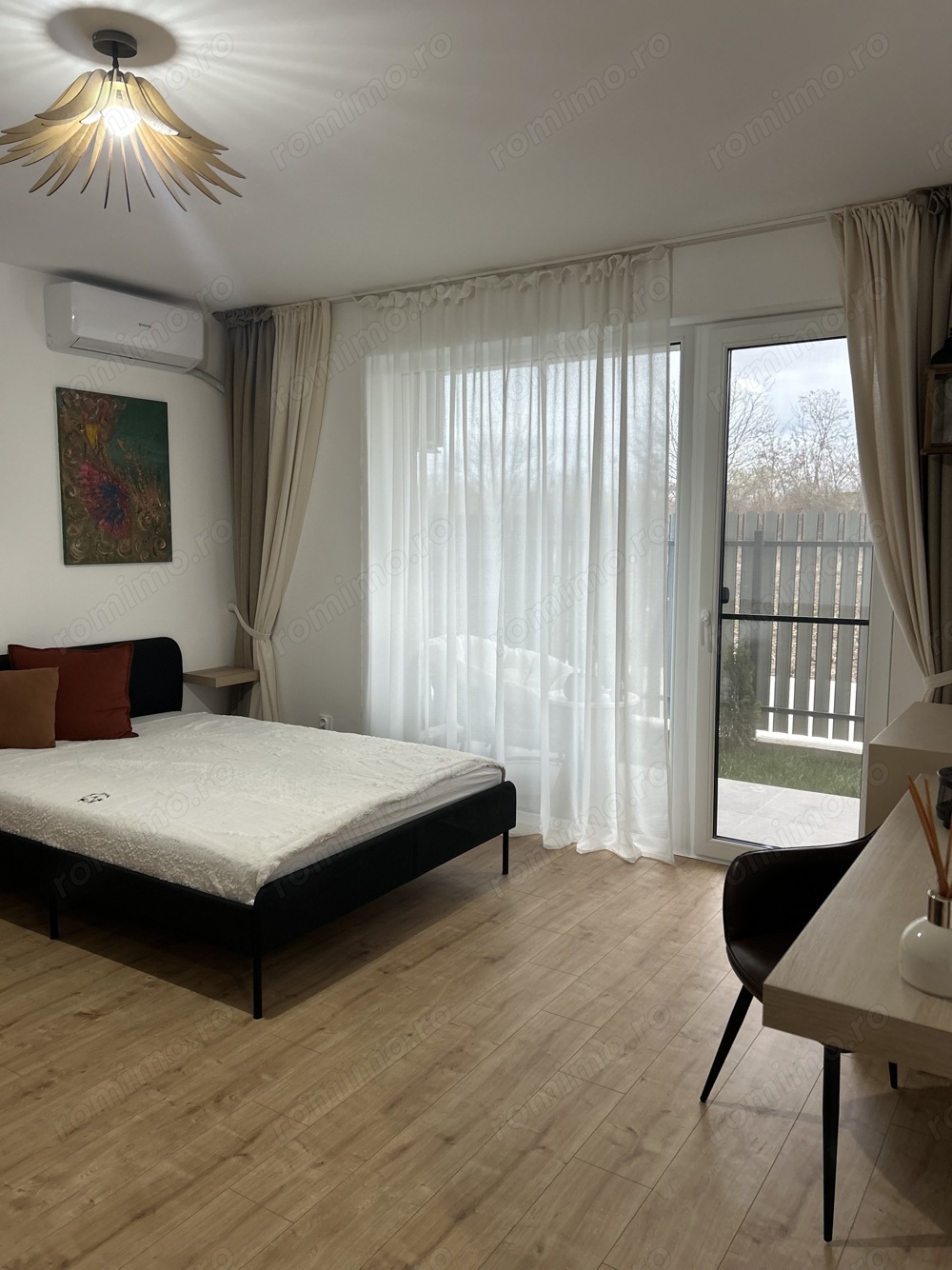 Garsonieră noua cu curte, complet mobilată - direct proprietar - Tunari Pipera Ilfov 