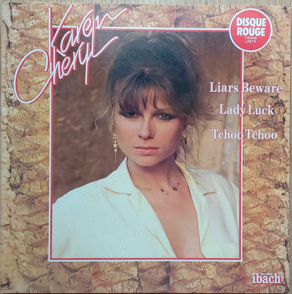 Vinil Karen Cheryl - Karen Cheryl (1979) France Gatefold Red Translucent LP Limited Edition