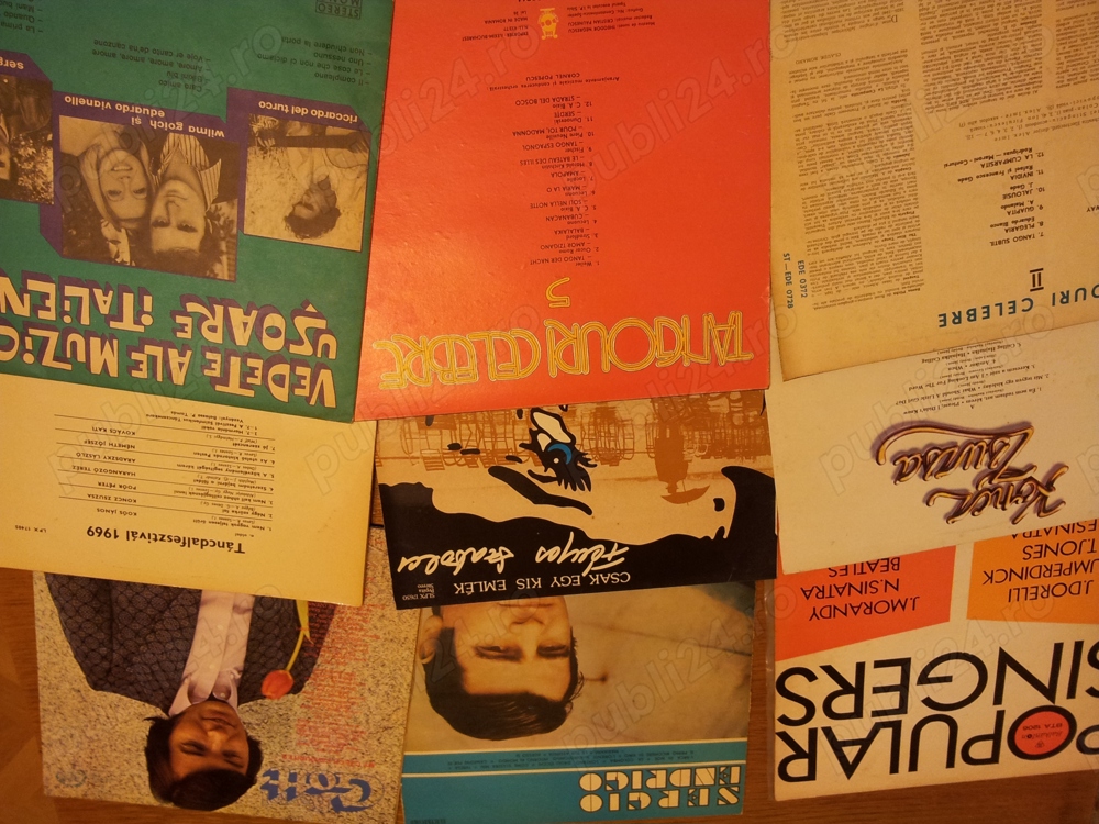 Discuri , placa , placi vinil - muzica usoara retro