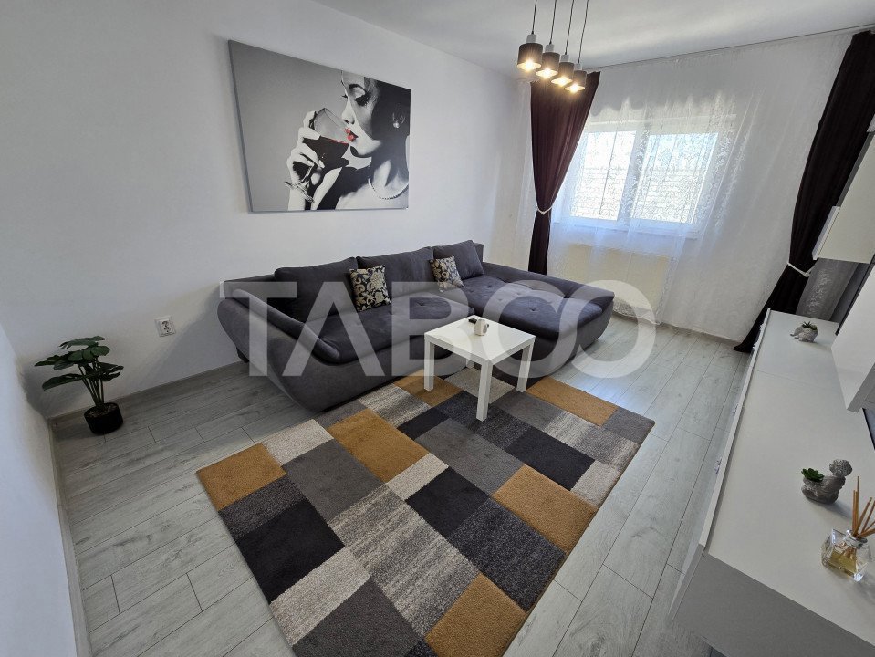 Apartament decomandat etaj 2 mobilat utilat parcare Arhitectilor Sibiu