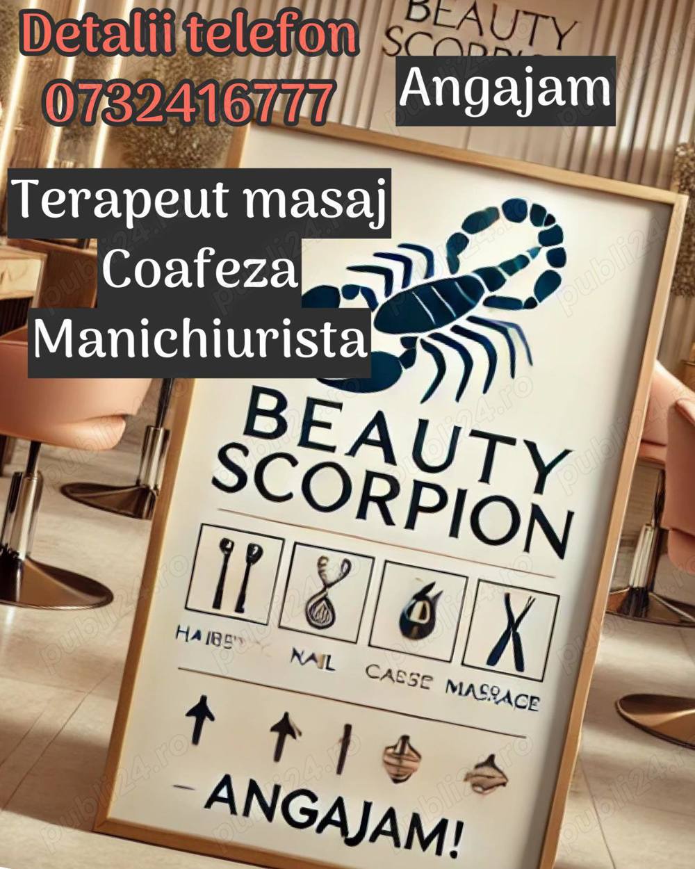 angajez personal salon