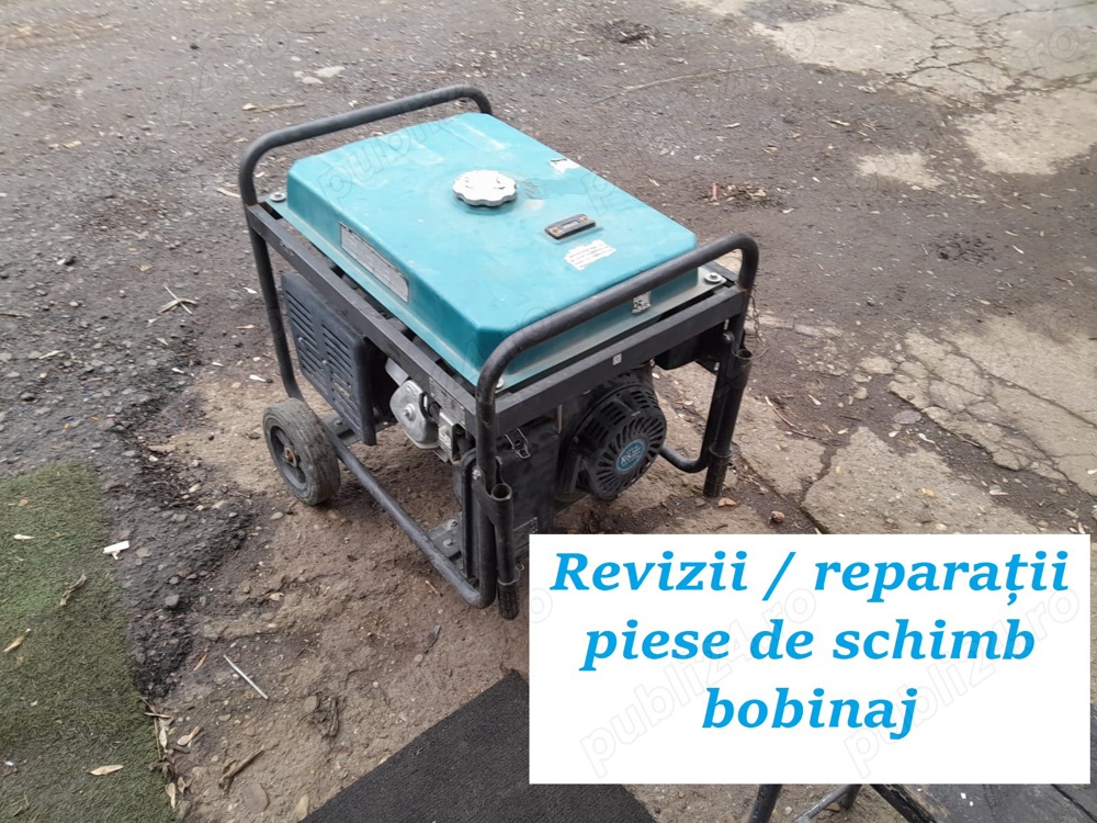 generatoare pe benzină - revizii   reparatii   piese de schimb
