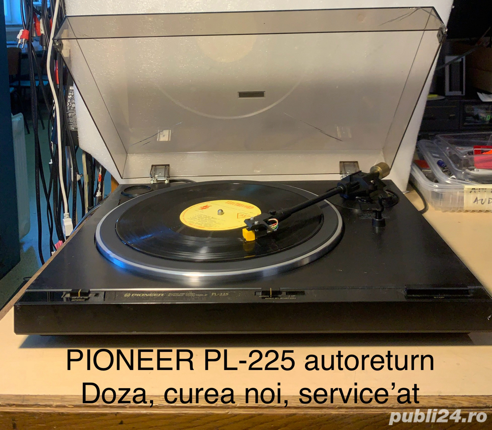 Pioneer PL-225 doza, curea noi