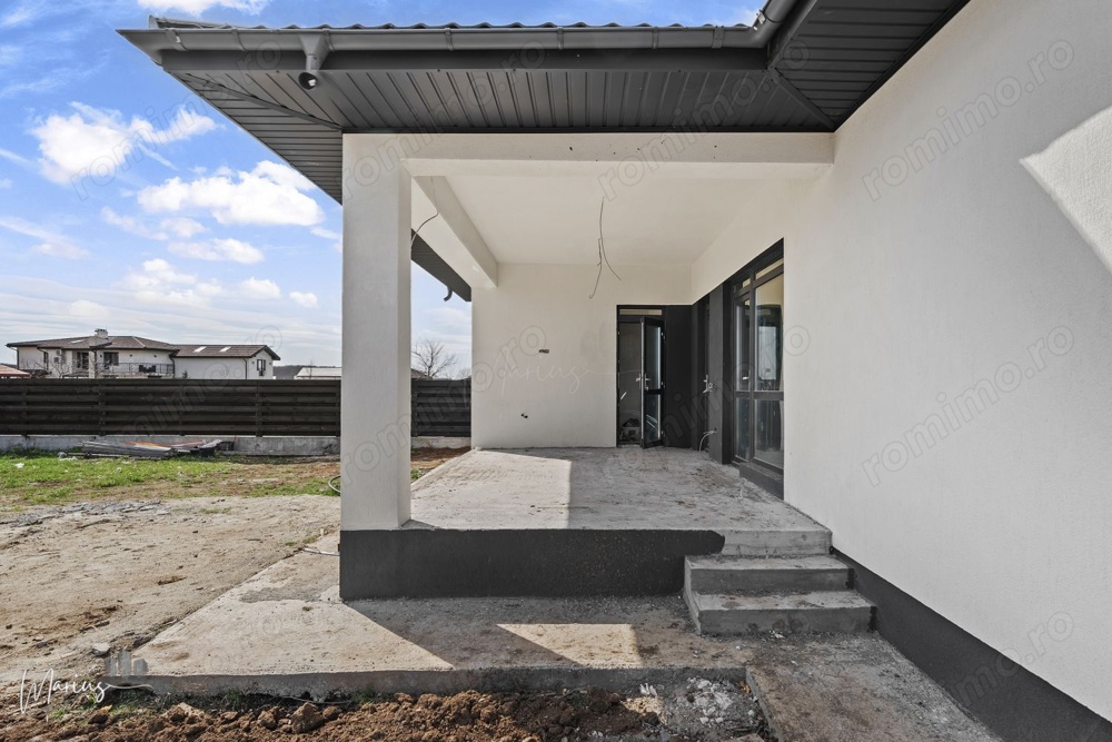  Black Friday Snagov - Casa nouă parter, teren 750mp, 189.900 euro!
