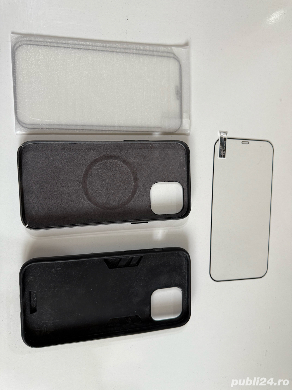 2 Huse + 3 folii iphone 12 pro max 