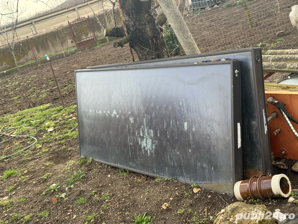 Panouri solare apa calda si puffer