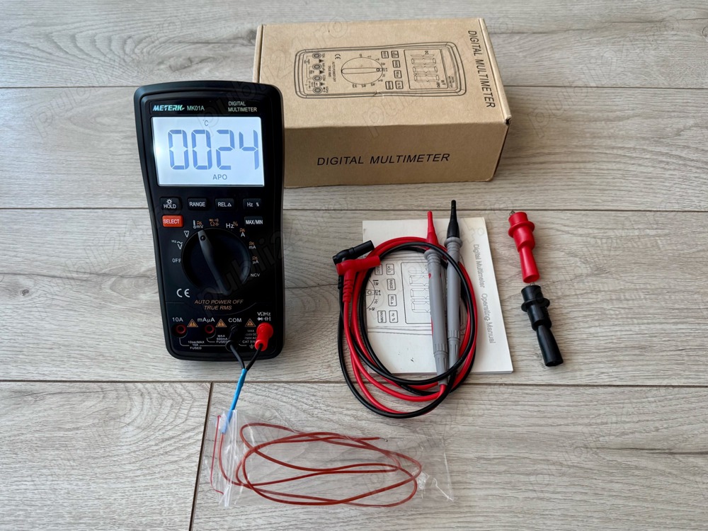 METERK MK01A - multimetru digital - aparat de masura si control
