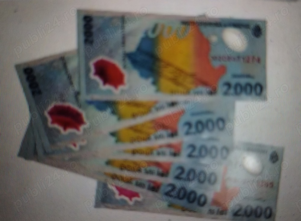 Bancnote 2000 eclipsa noi impecabile inseriate 10 buc